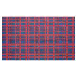 blue and red plaid  fabric