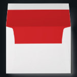 Blue and Red Return Address Bar Mitzvah Envelope<br><div class="desc">Personalise this envelope with your return address on the back flap in a modern serif typography. The envelop opens to a solid red colour. This design goes perfect with my boy Bar Mitzvah or Celtic Cross invitation suite. To see more visit VG Invites on Zazzle.</div>