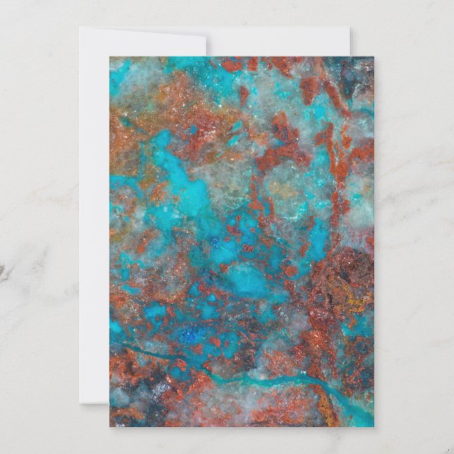 Blue And Red Shattuckite Card (Front)