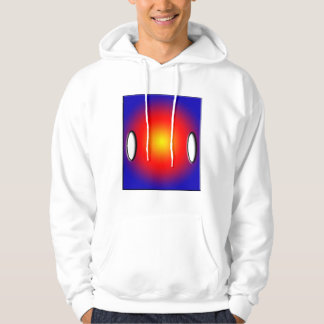 Blue and Sunset t-Shirt Design Hoodie