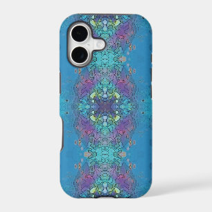 Blue and violet ocean impression