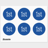 Blue and White 1st First Place Winner Award