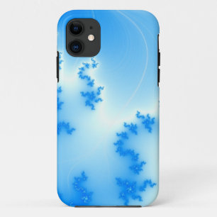 blue and white abstract iPhone 11 case