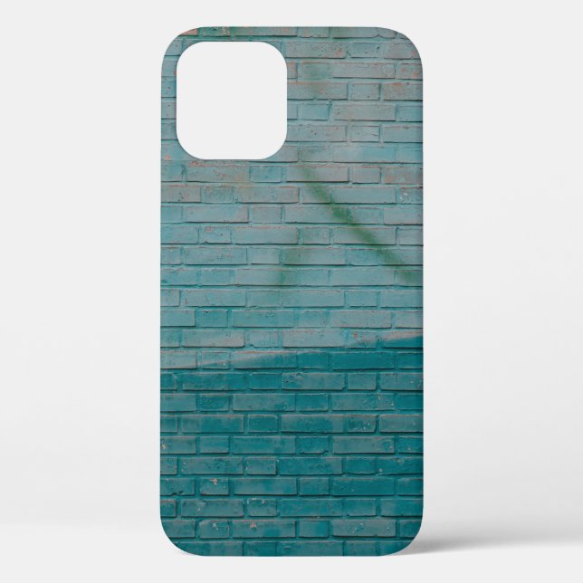 Blue and white brick wall Case-Mate iPhone case (Back)