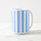 Blue and white candy stripes