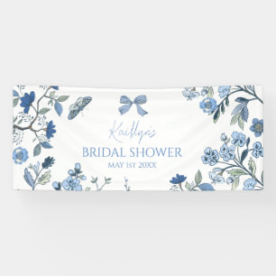 Blue and White Chinoiserie  Banner