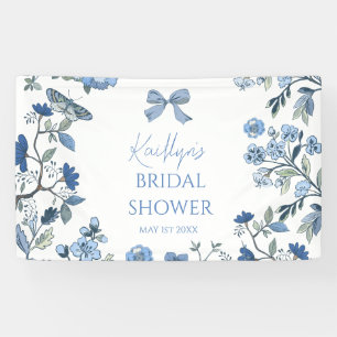 Blue and White Chinoiserie  Banner