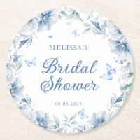 Blue and White Chinoiserie Elegant Bridal Shower