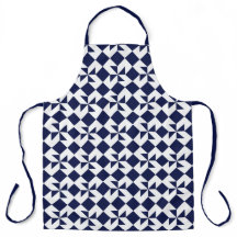 Blue and White Colorado Patchwork Pattern
