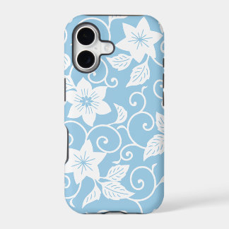 Blue and White Floral iPhone 5/5S Case