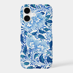 Blue and White Floral Pattern