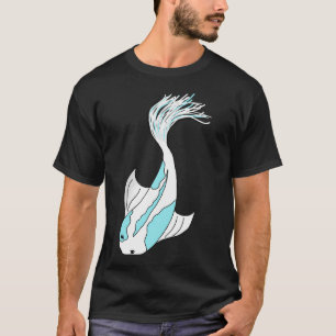 blue and white koi fish T-Shirt