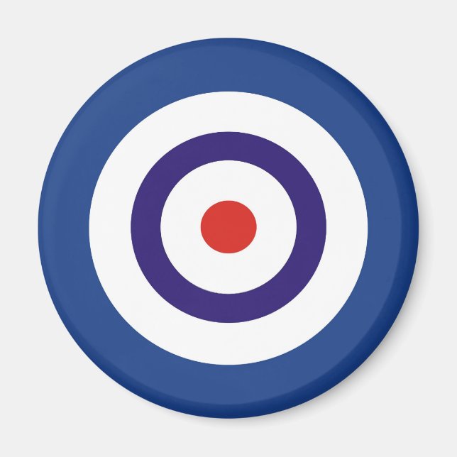 BLUE AND WHITE MAGNET (Front)