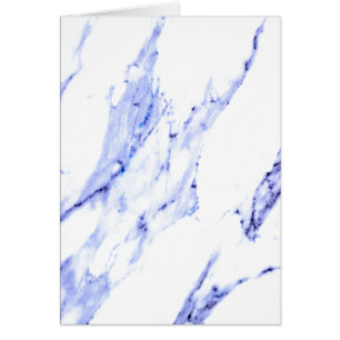 Blue and White Marble