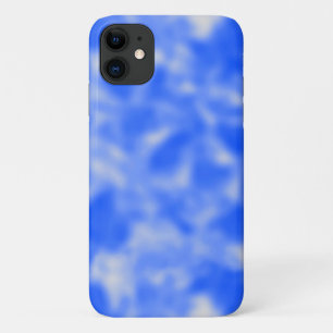 Blue and White Mottled iPhone 11 Case