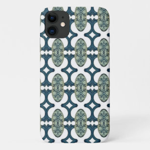Blue And White Pattern iPhone 11 Case