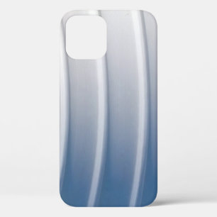 Blue and white plastic container iPhone 12 case