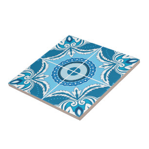 💙🤍Blue and white Porto Azulejos, Ceramic Tile