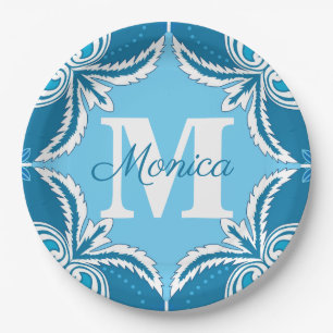 💙🤍Blue and white Porto Azulejos, Paper Plate