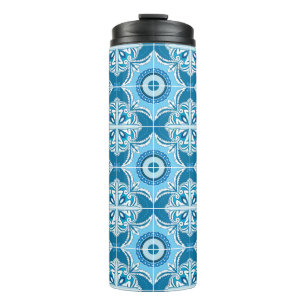 💙🤍Blue and white Porto Azulejos, Thermal Tumbler