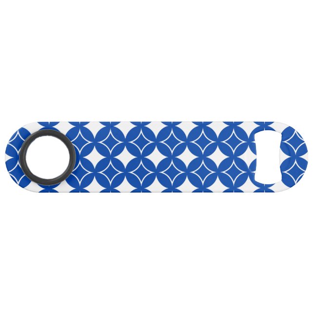 Blue and white shippo pattern (Front (Horizontal))
