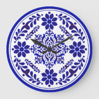 Blue and White Talavera Three