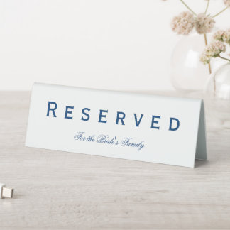 Blue and White Wedding