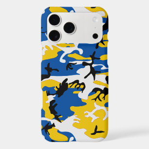 Blue and Yellow Camo