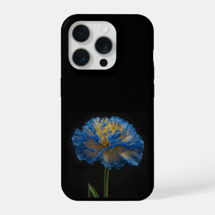 Blue And Yellow Carnation, iPhone 15 Pro Case