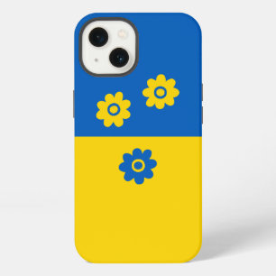 Blue and Yellow Flowers iPhone 13 Case