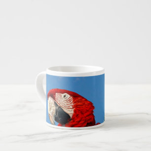 Blue and yellow macaw and a Scarlet macaw Mug