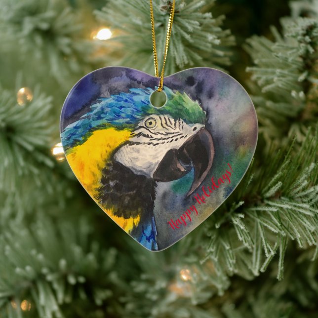 Blue and yellow macaw Ornament (Tree)