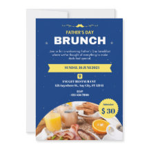 Blue and Yellow Modern Father's Day