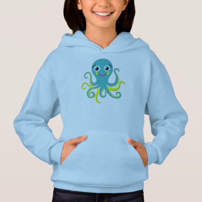 Blue and Yellow Octopus (Front)