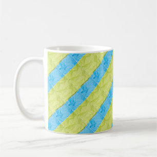 blue and yellow palettes coffee mug