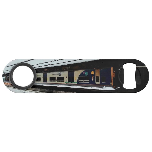 Blue and yellow train (Front (Horizontal))