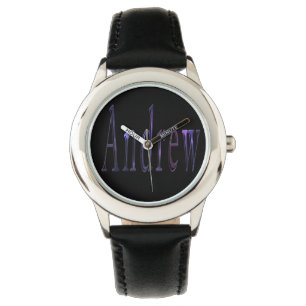 Blue Andrew Name Logo, Watch