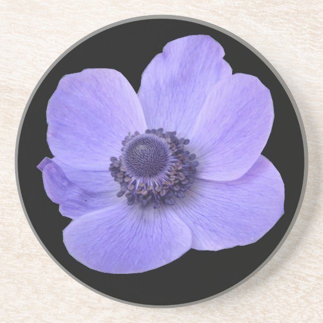Blue Anemone Coasters (Front)