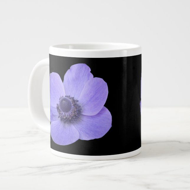 Blue Anemone Mug (Front Left)