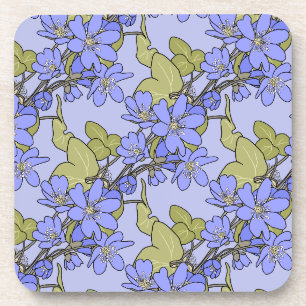 Blue Anemones Coaster