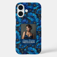 Blue Anemones Garden Surprise Birthday Trendy