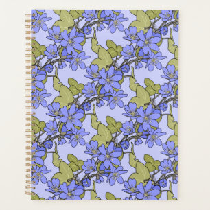 Blue Anemones Planner