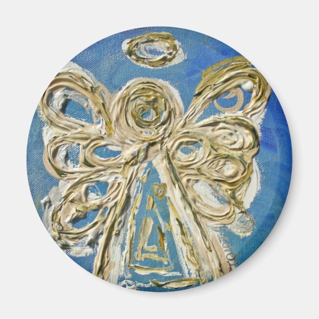 Blue Angel Art Custom Magnet Gifts (Front)