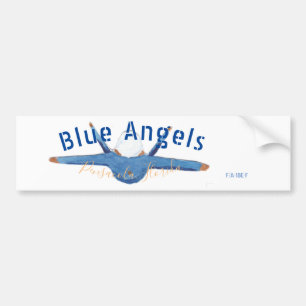 Blue Angel bumper sticker