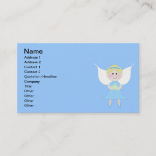 Blue Angel Business Card