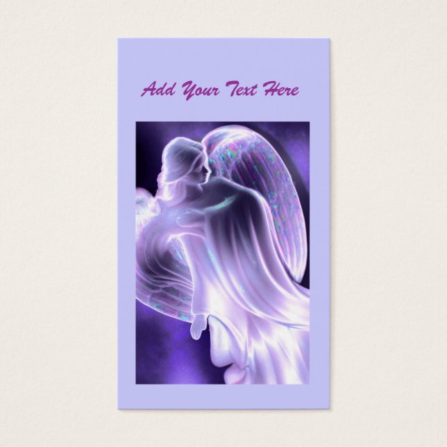 Blue - Angel Daily Prayer Card (Front)