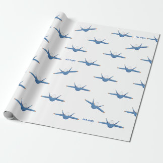 Blue Angel gift warp Wrapping Paper