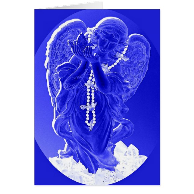 Blue Angel Love Card (Front)