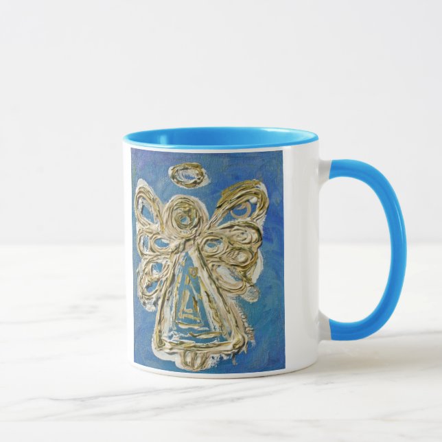 Blue Angel Mug (Right)