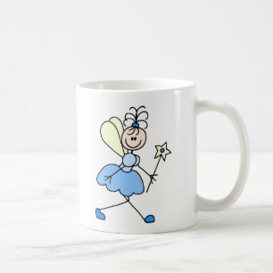 Blue Angel Stick Figure Mug